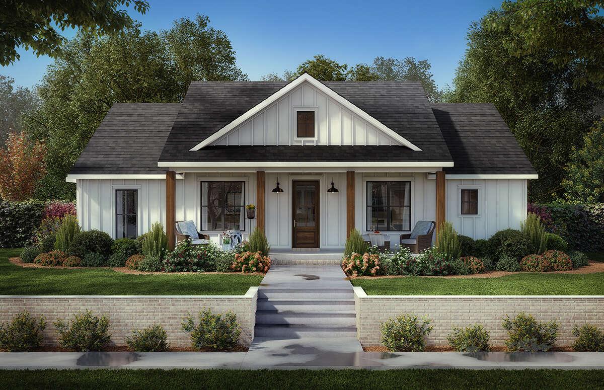 Modern Farmhouse Plan 4534-00105