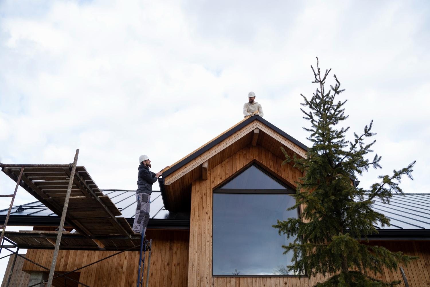 winter home construction